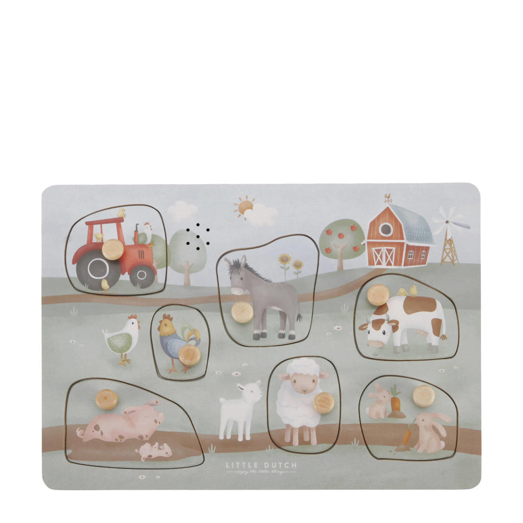 Little Dutch Little Farm geluiden puzzel
