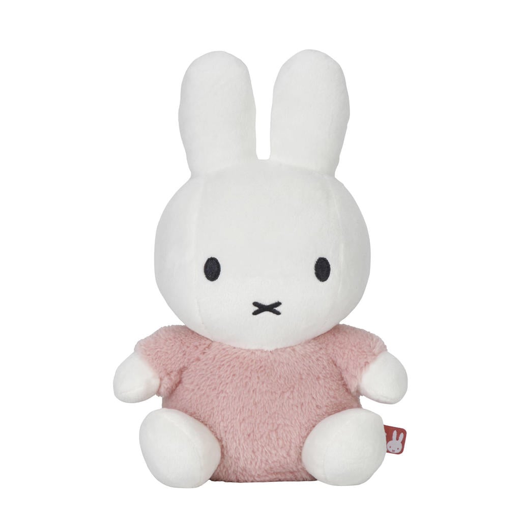 nijntje fluffy pink knuffel 25 cm