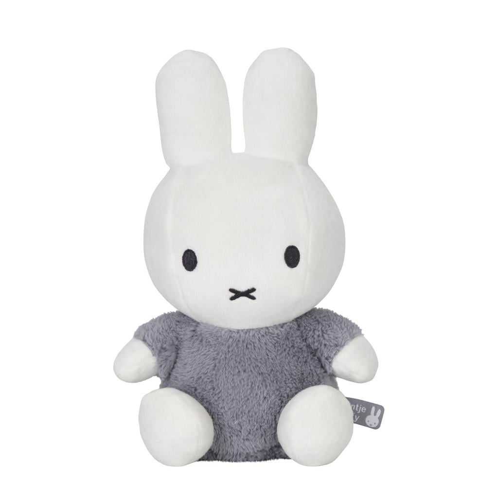 nijntje fluffy blue knuffel 25 cm