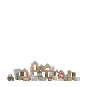 houten bouwblokken little farm
