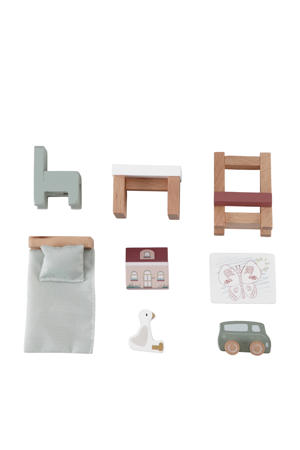 houten aanvulset poppenhuis - kinderkamer