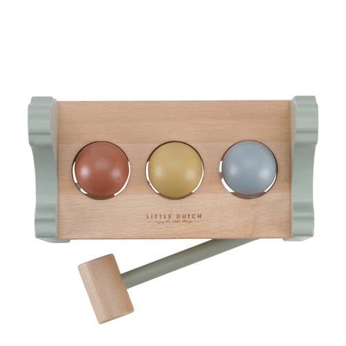 Little Dutch hamerbankje met ballen little farm afbeelding