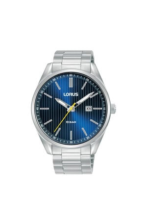 horloge RH915QX9 zilverkleurig/blauw