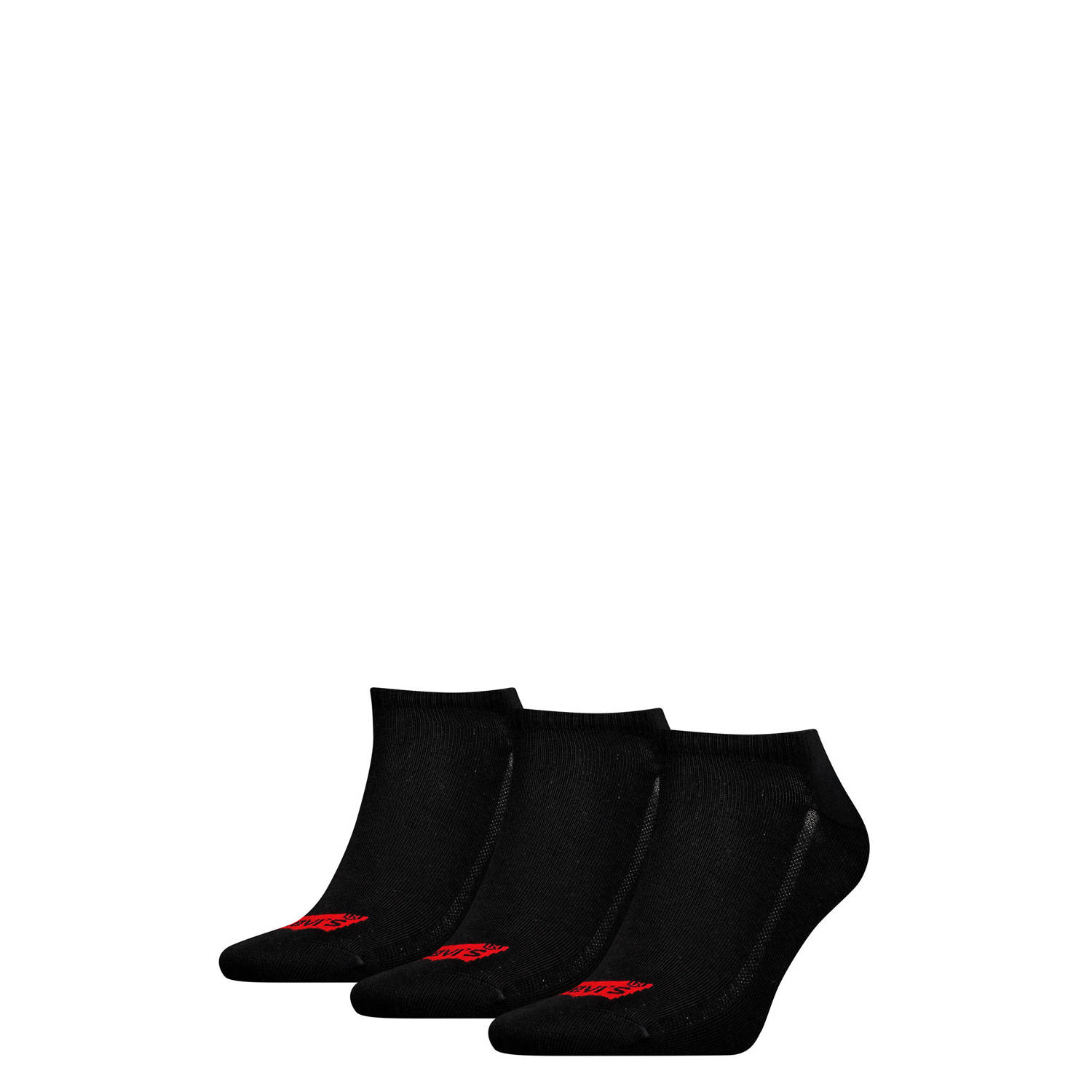 Levi's sokken set van 3 zwart