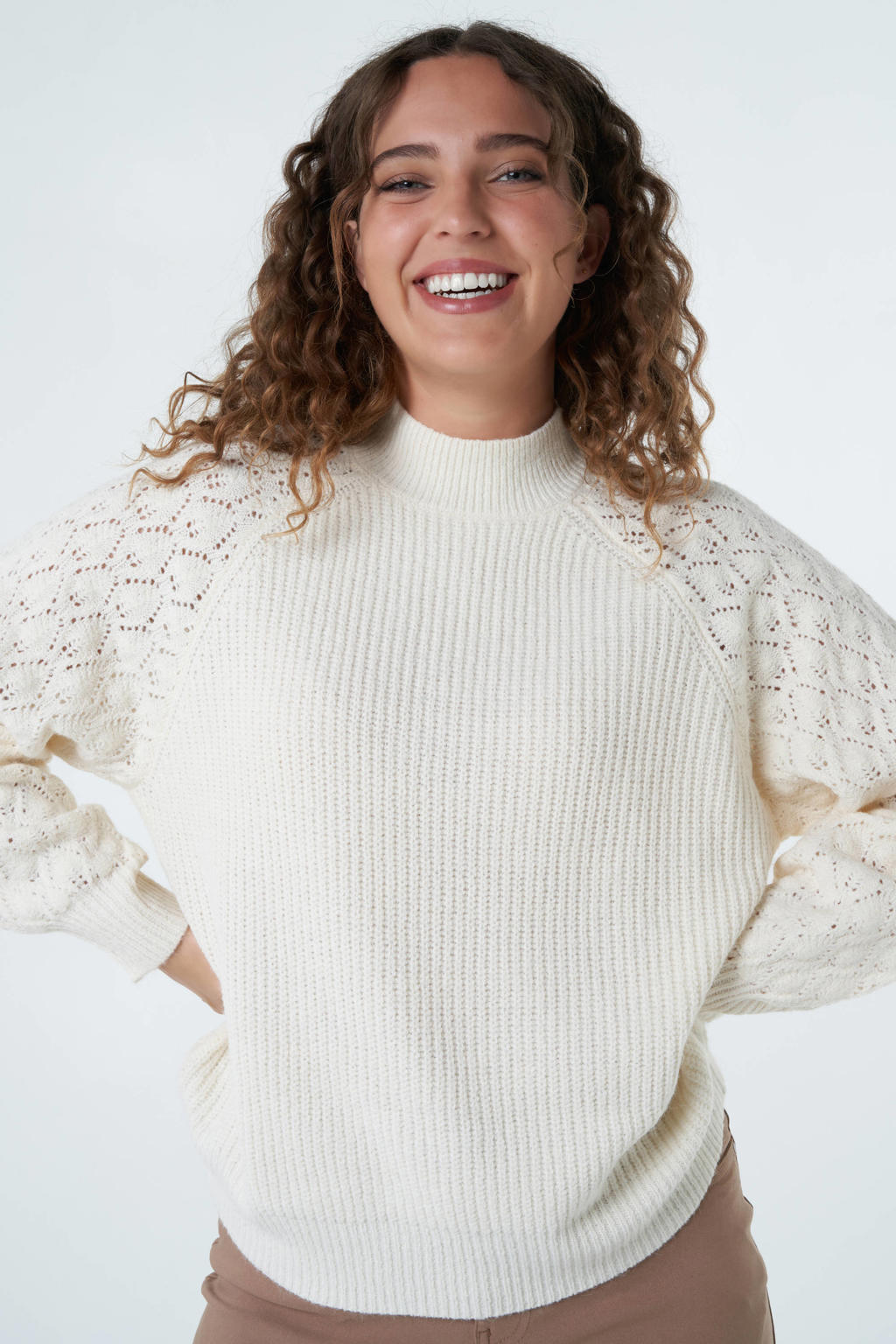 MS Mode trui ecru kopen? in huis wehkamp