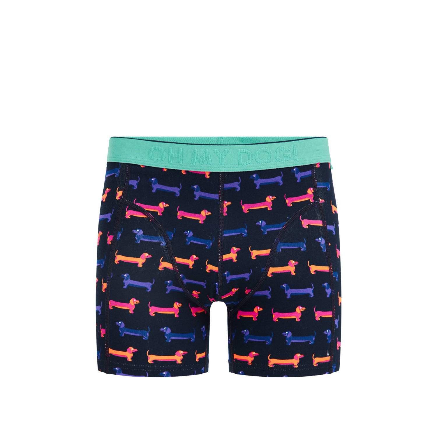 WE Fashion boxershort donkerblauw