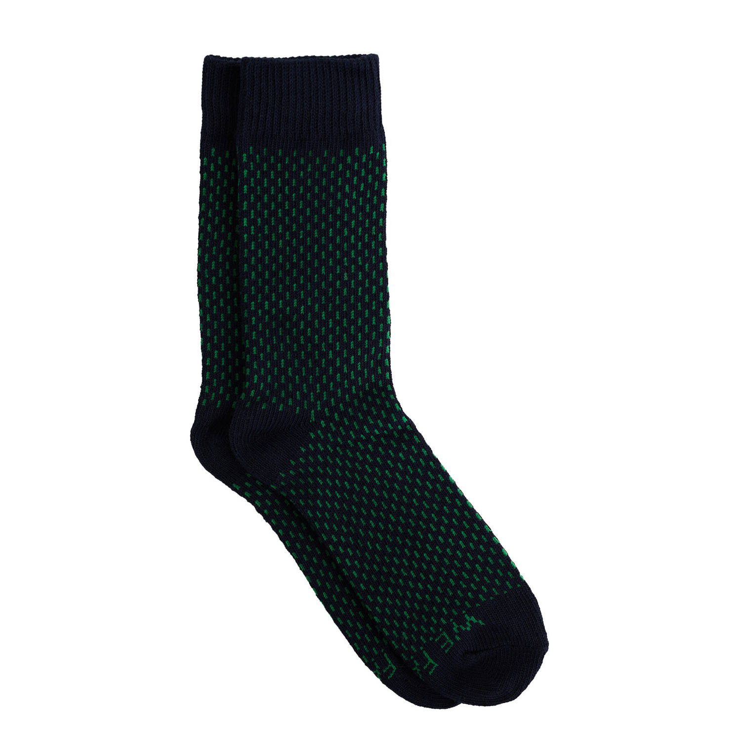 WE Fashion sokken zwart groen