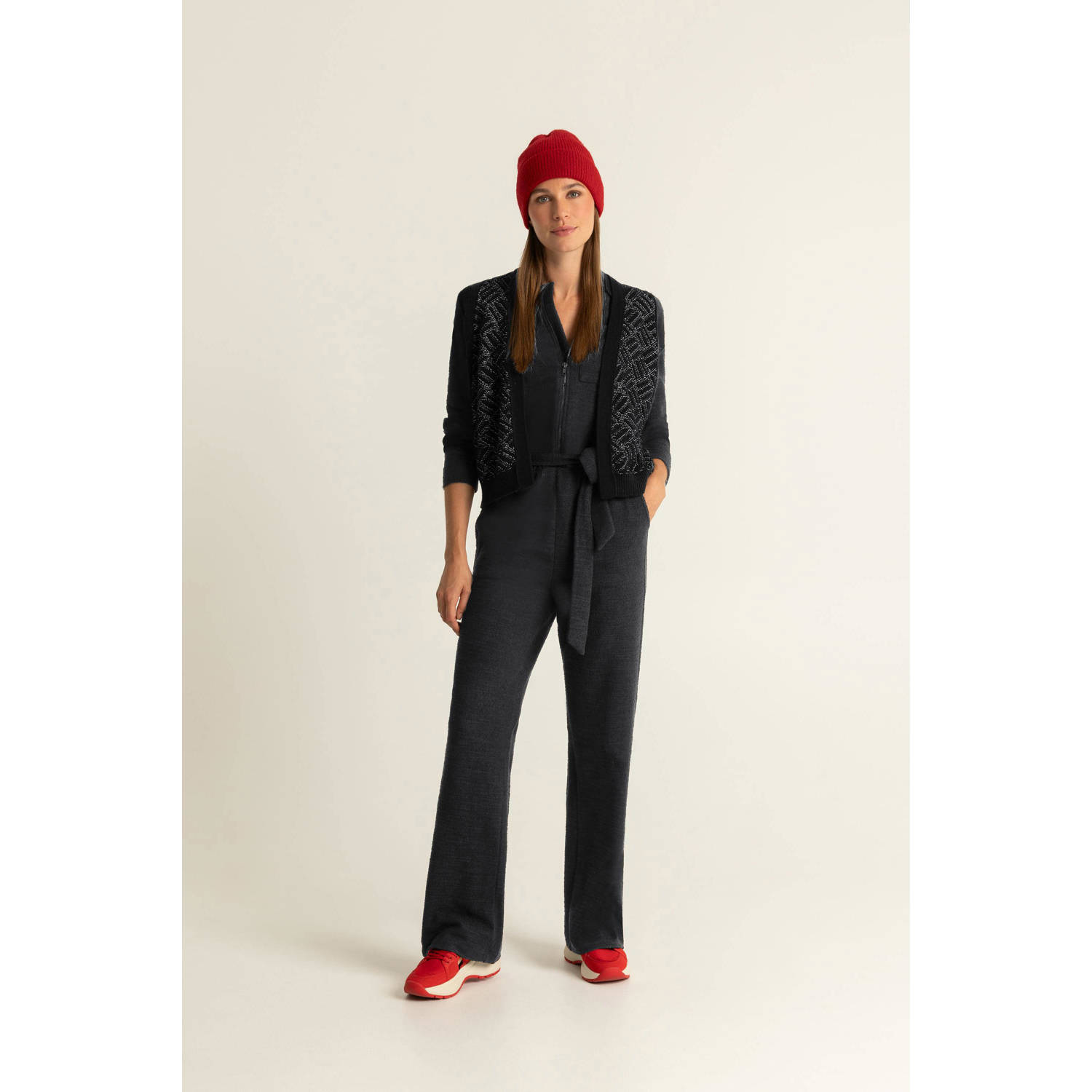 Expresso jumpsuit zwart
