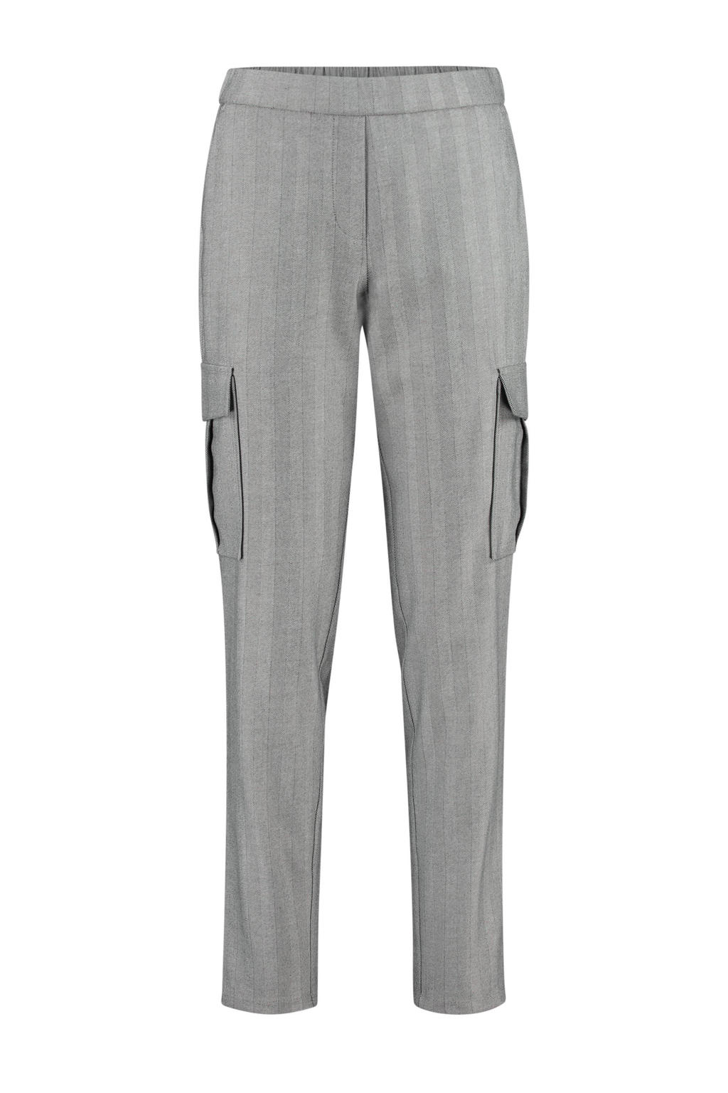 Stenso Bella werkbroek voor dames, cargobroek met stretch, elastische tailleband, 2 voorzakken, cargozak, 2 achterzakken, gereedschapszak, knieversterking, cordura-verstevigingen, beige, 50