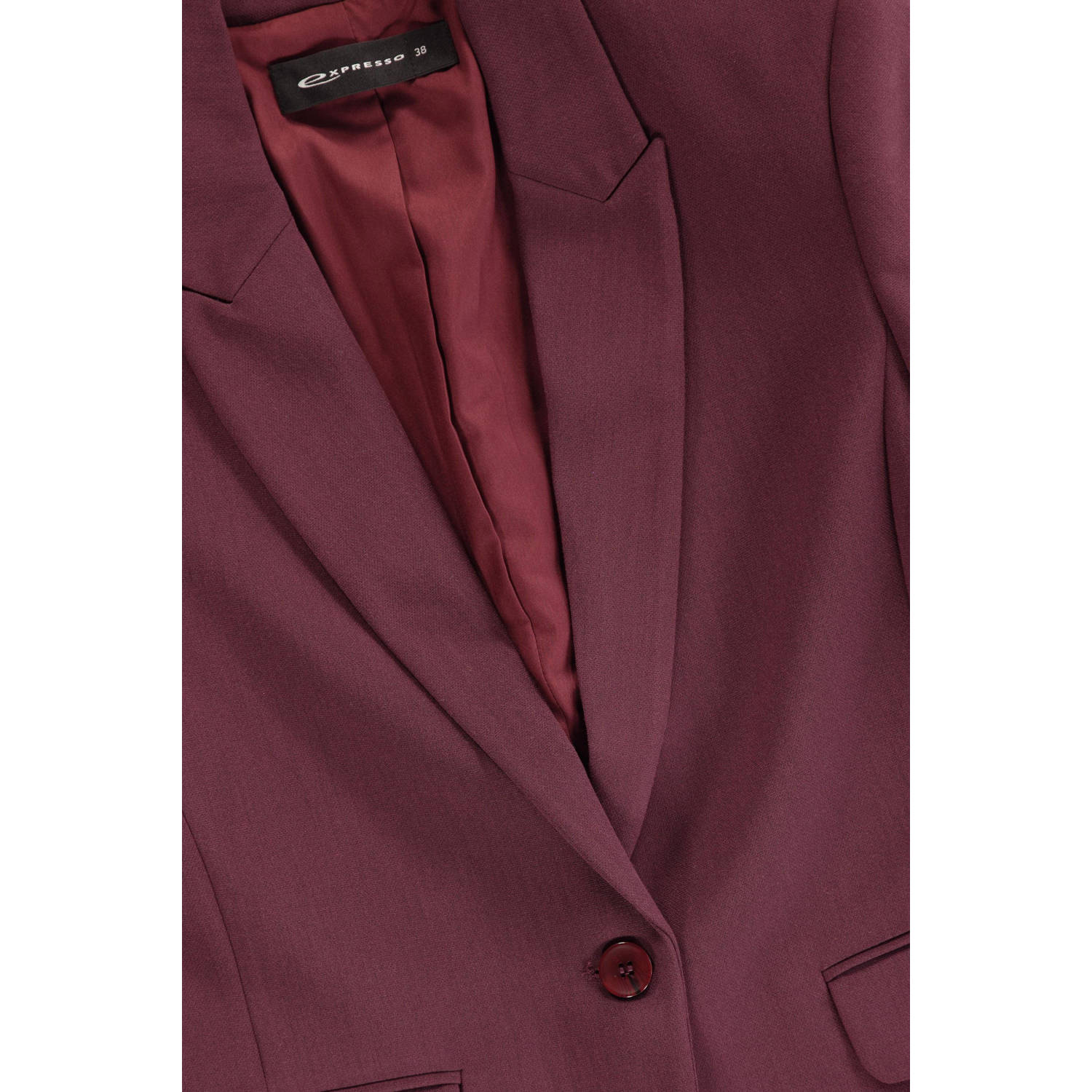 Expresso getailleerde blazer rood
