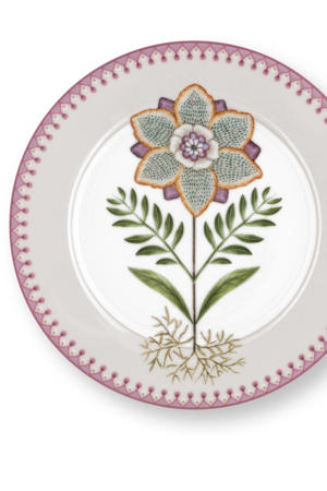 Lily & Lotus ontbijtbord (Ø21 cm) 