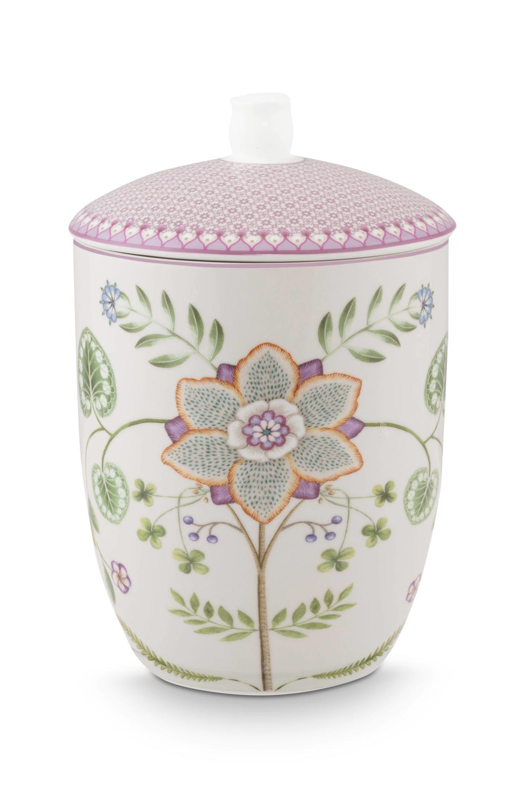 Pip Studio Lily & Lotus voorraadpot (1,5 L)