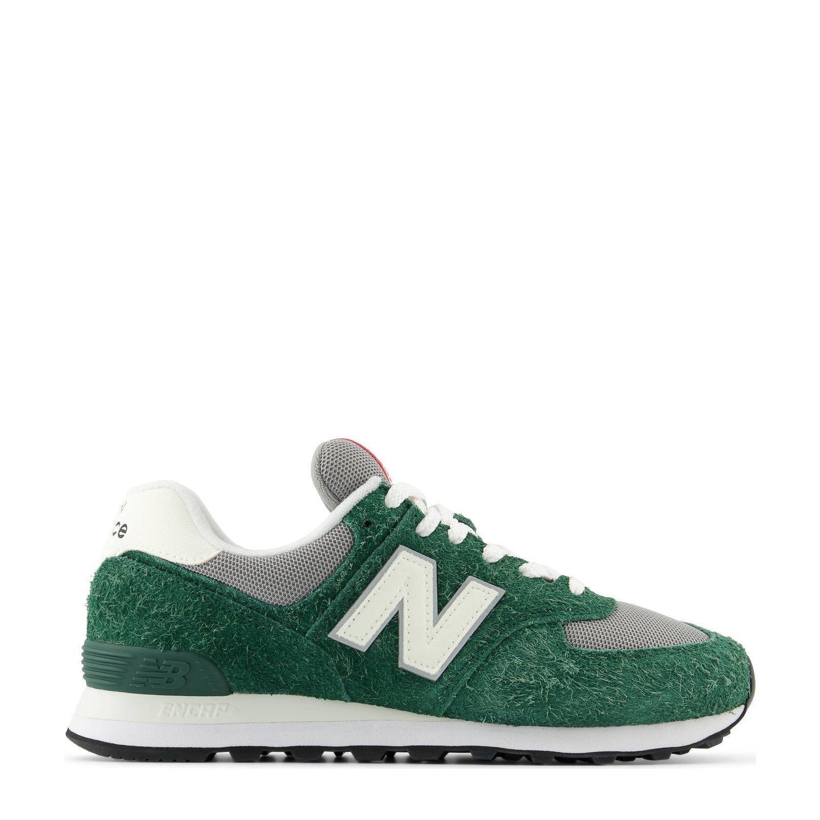 New Balance 574 V2 sneakers donkergroen grijs wit wehkamp