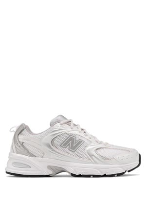 530 sneakers wit/zilvergrijs
