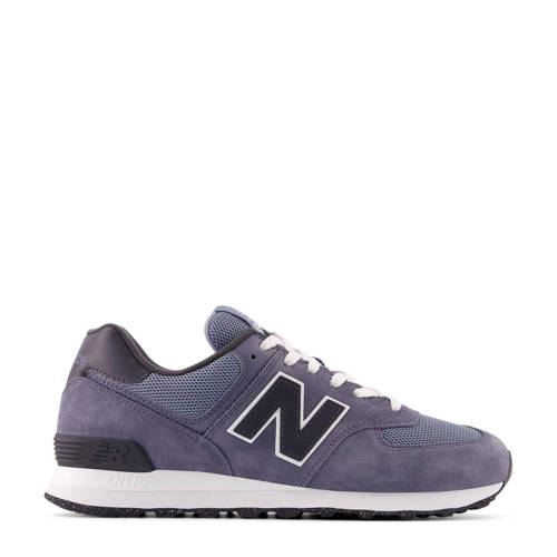 New Balance 574 V2 sneakers grijsblauw/zwart/wit
