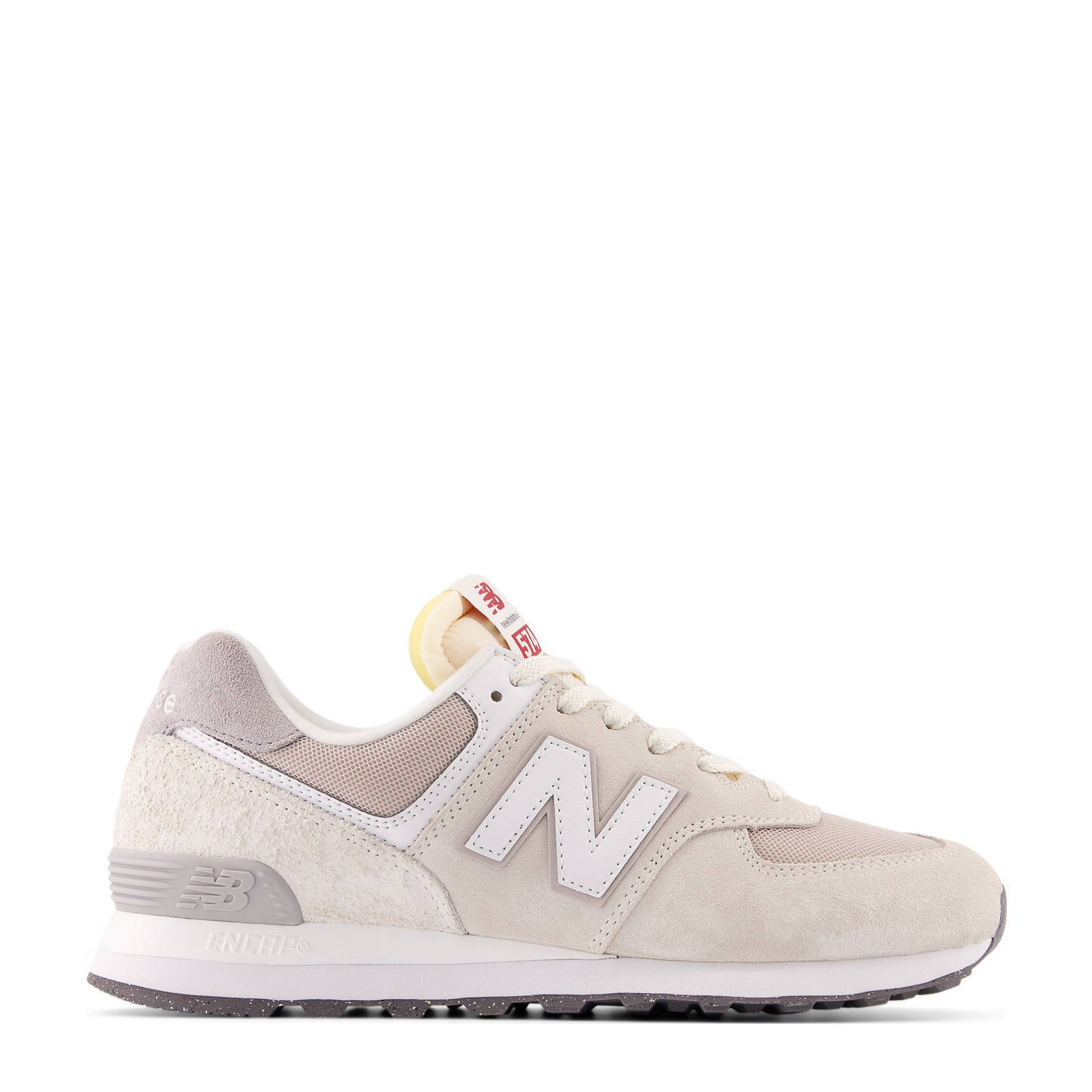 New Balance 574 V2 sneakers beige wit wehkamp