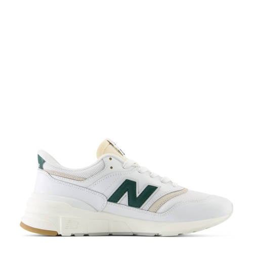 New Balance 997 sneakers wit/ecru/groen