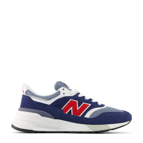 New Balance 997 sneakers donkerblauw/lichtblauw/rood