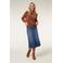 Miss Etam spijkerrok Lauren medium blue denim