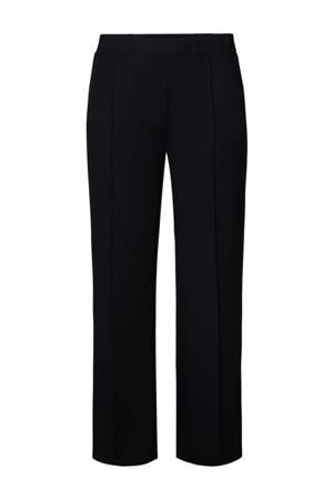 wide leg pantalon zwart