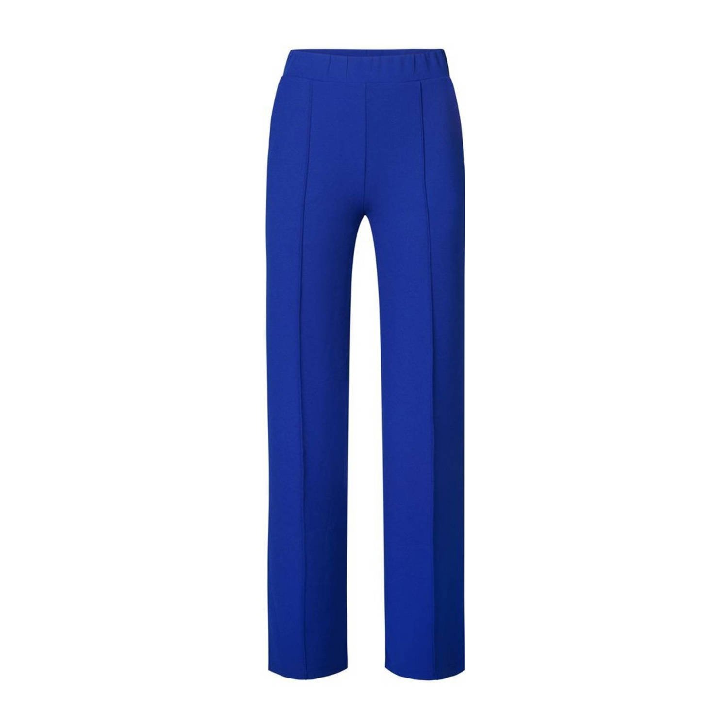 Miss Etam wide leg pantalon Mia blauw