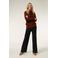 Miss Etam wide leg pantalon Mia zwart