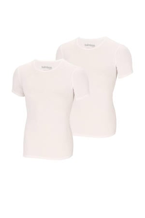 ondershirt met bamboe (set van 2) wit
