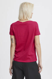 thumbnail: ICHI T-shirt IHKAMILLE met printopdruk roze/ groen