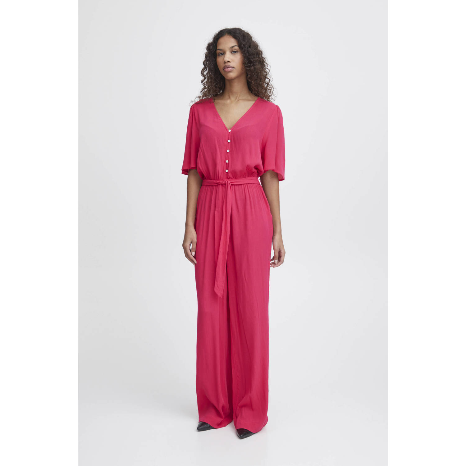 ICHI jumpsuit IHMARRAKECH roze