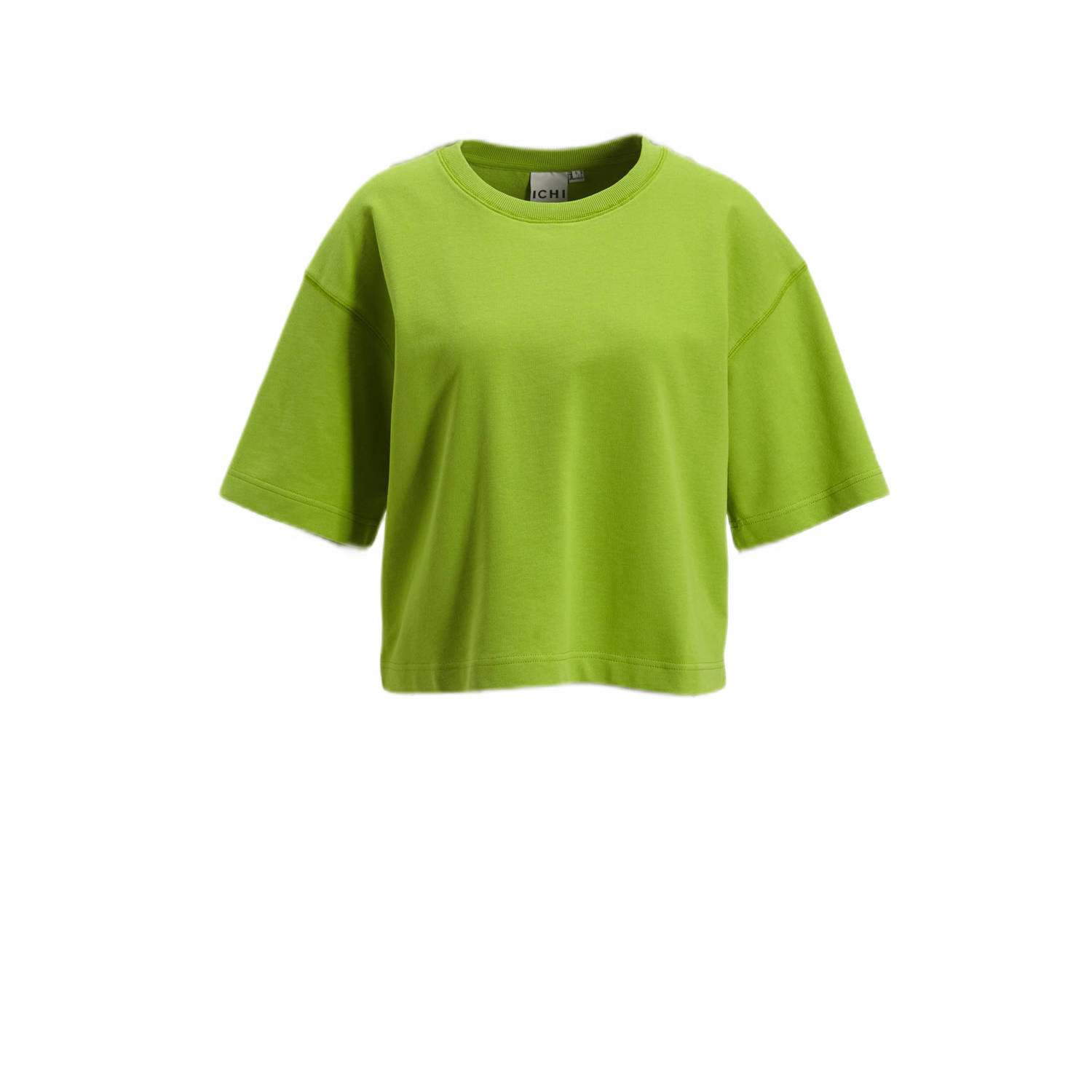 ICHI T-shirt IHOCIE limegroen