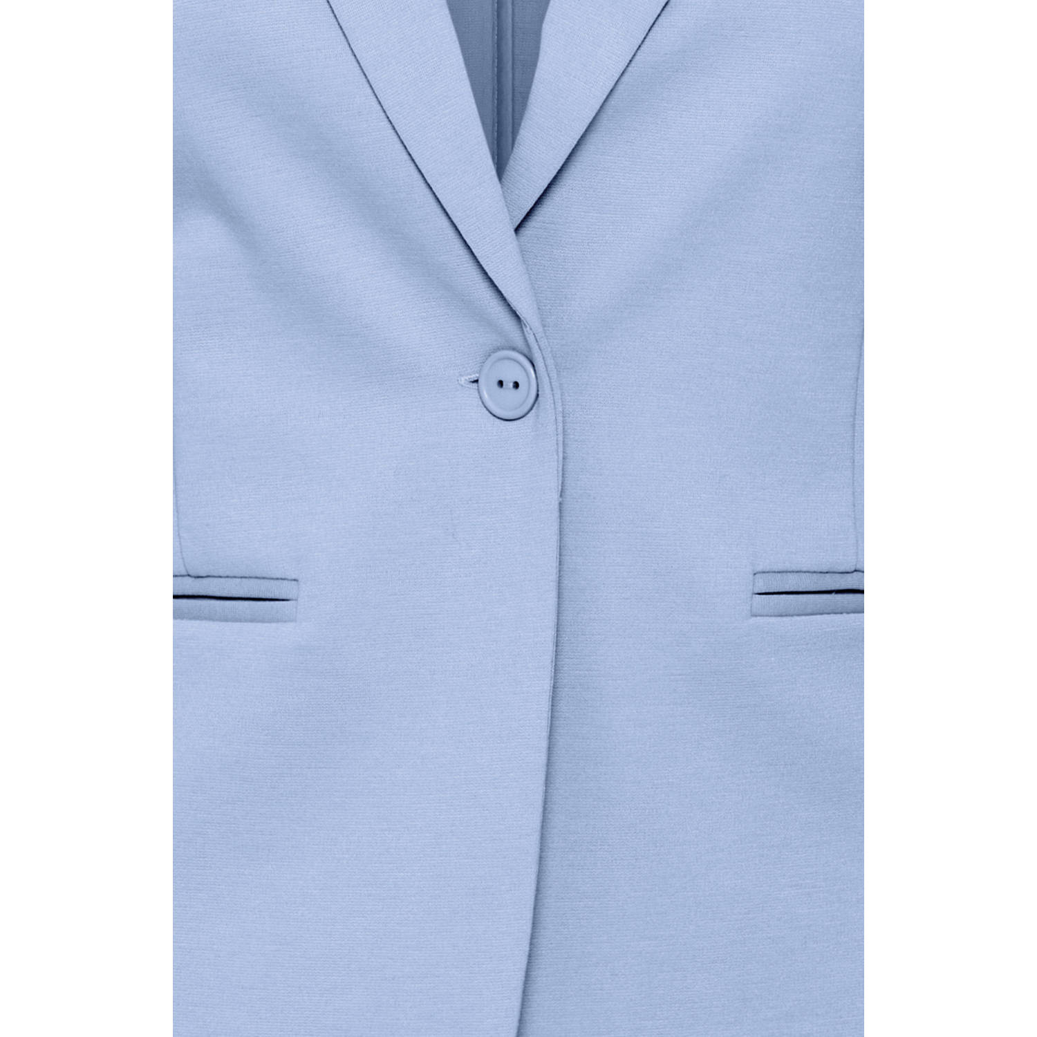 ICHI getailleerde blazer IHKATE lichtblauw