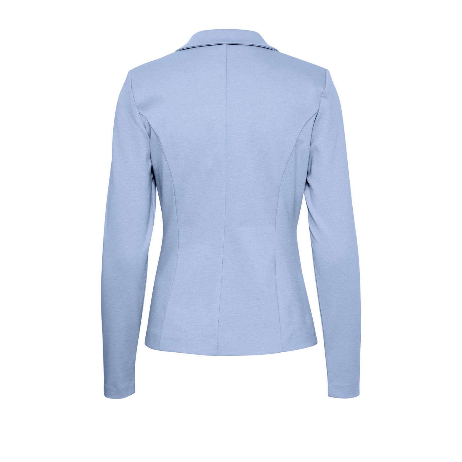 ICHI getailleerde blazer IHKATE lichtblauw