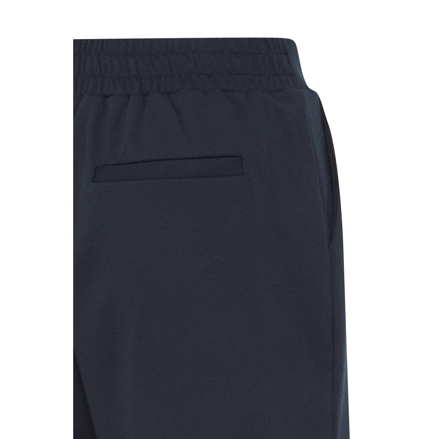 ICHI regular fit short donkerblauw