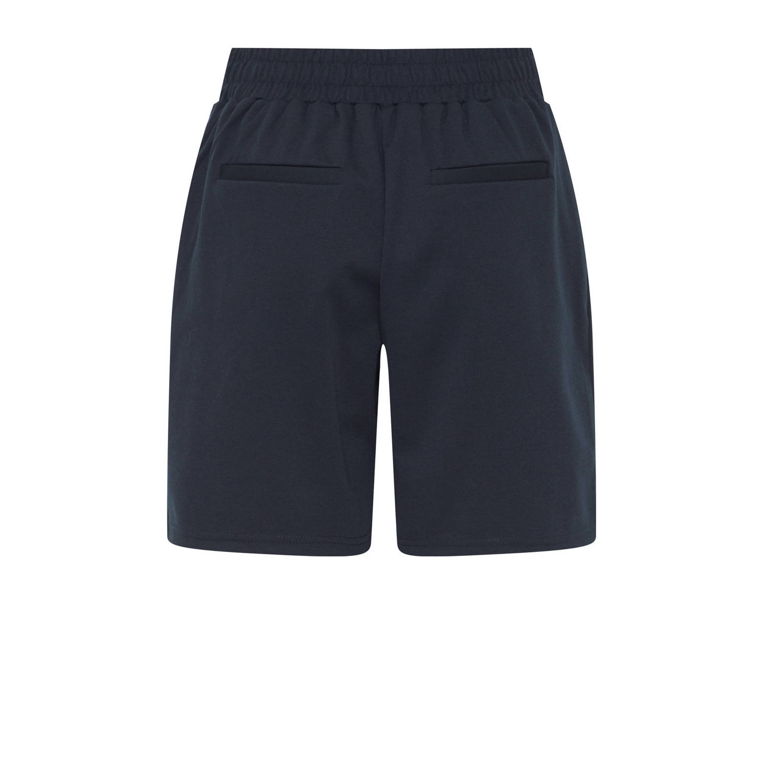 ICHI regular fit short donkerblauw