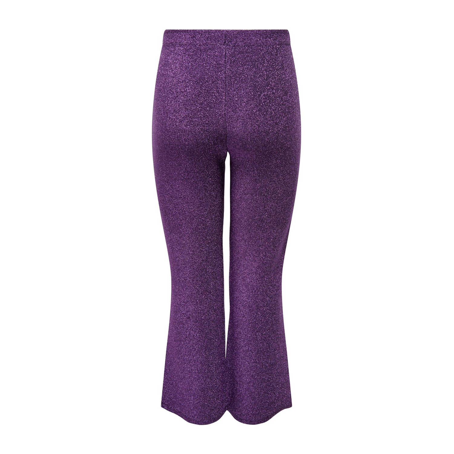 ONLY CARMAKOMA flared broek CARRICH paars
