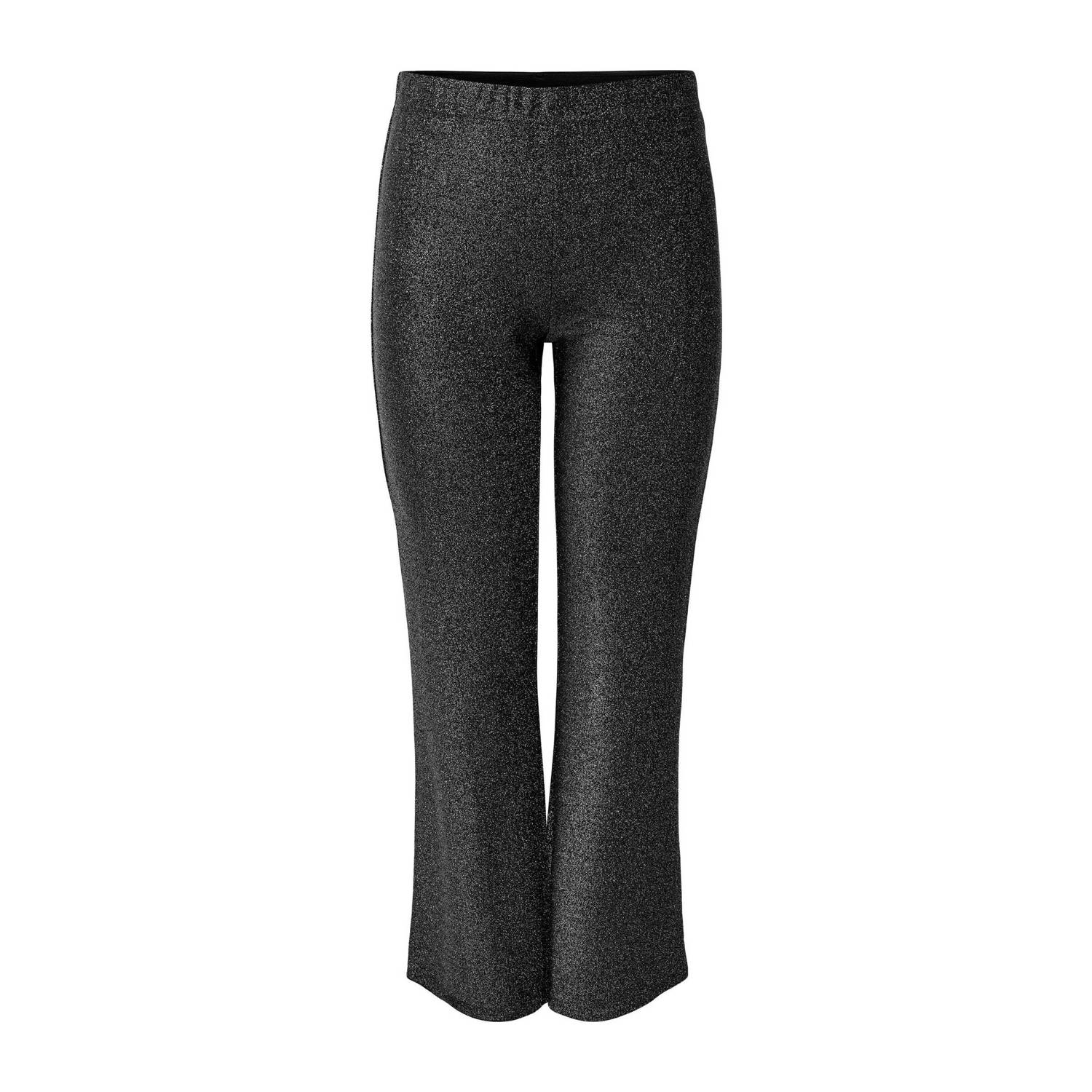 ONLY CARMAKOMA flared broek CARRICH zilver