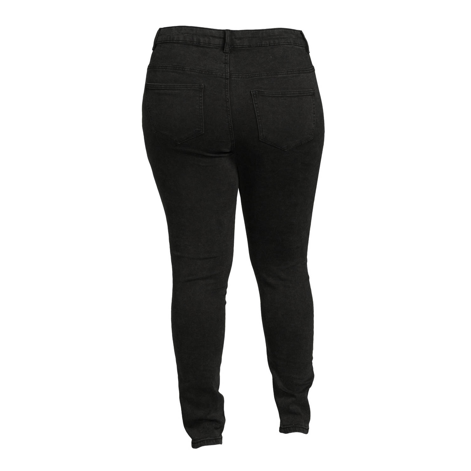 ONLY CARMAKOMA high waist skinny jeans CARROSE washed black