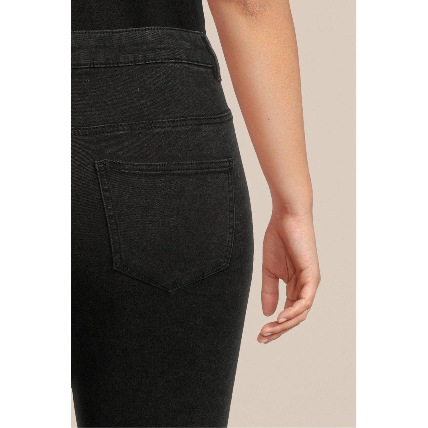 ONLY CARMAKOMA high waist skinny jeans CARROSE washed black