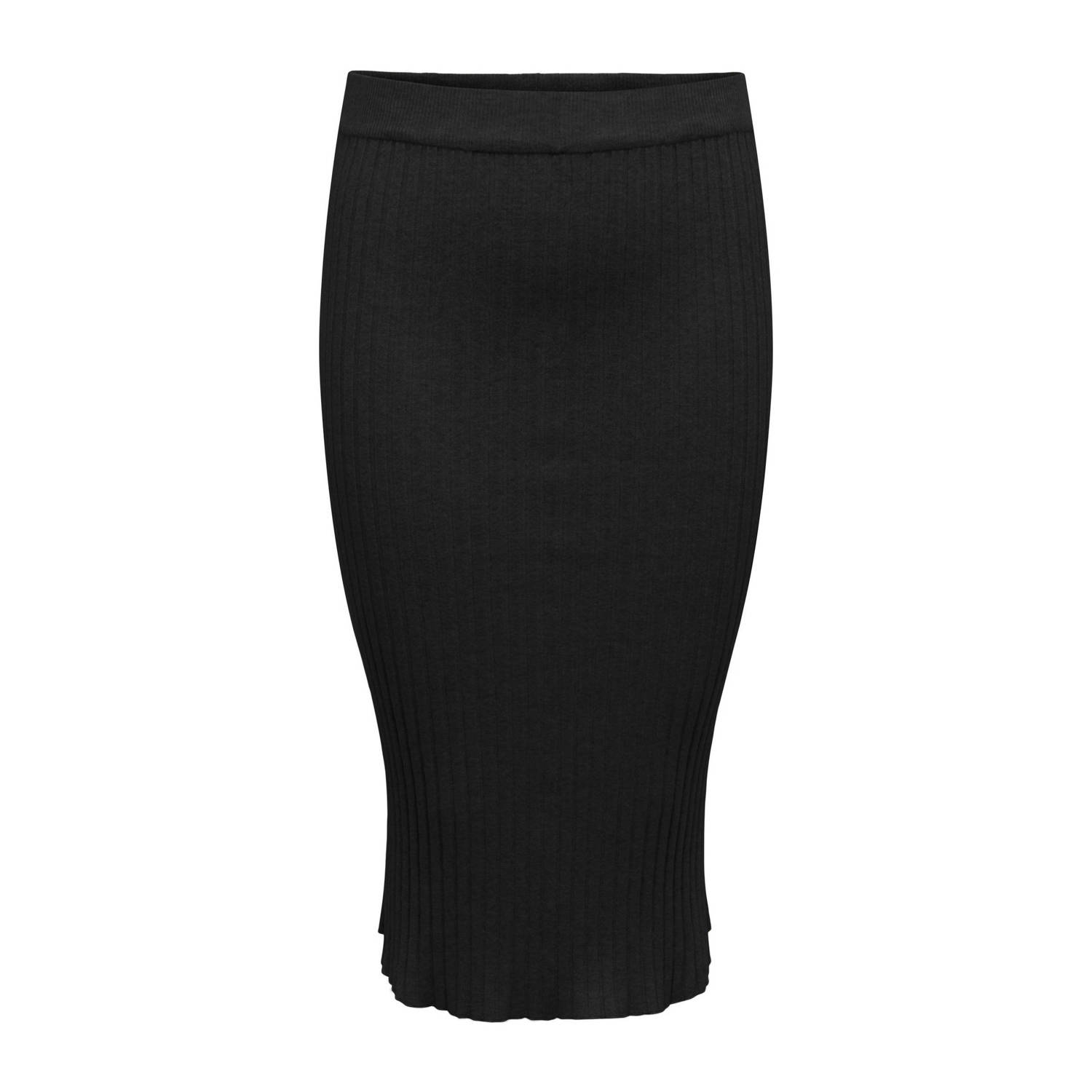 Only Carmakoma Carfia Skirt KNT Zwart Black Dames