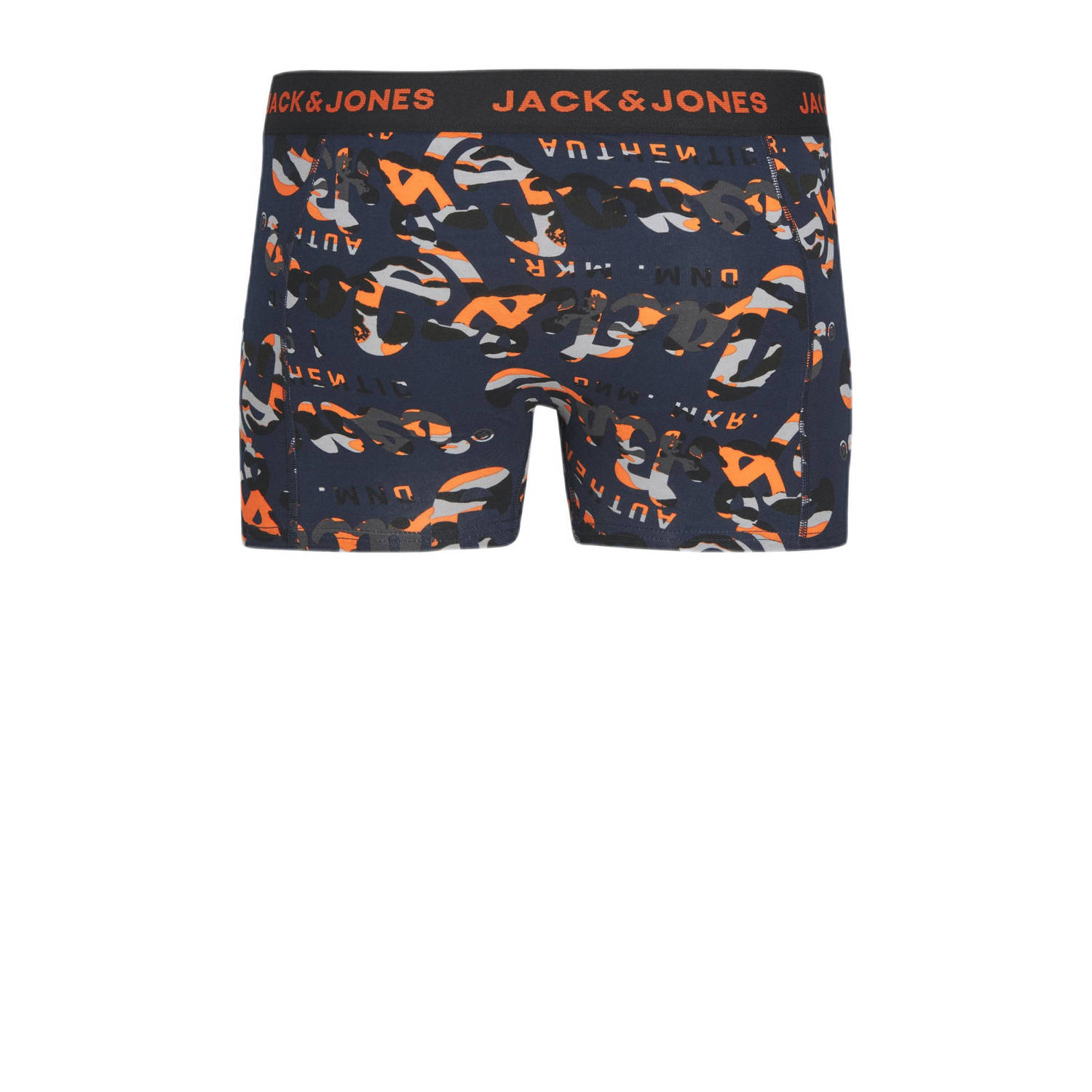 JACK & JONES JUNIOR boxershort JACNEON set van 3 donkerblauw groen