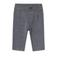 NAME IT BABY baby straight fit broek NBMROBINO met visgraat donkergrijs/wit