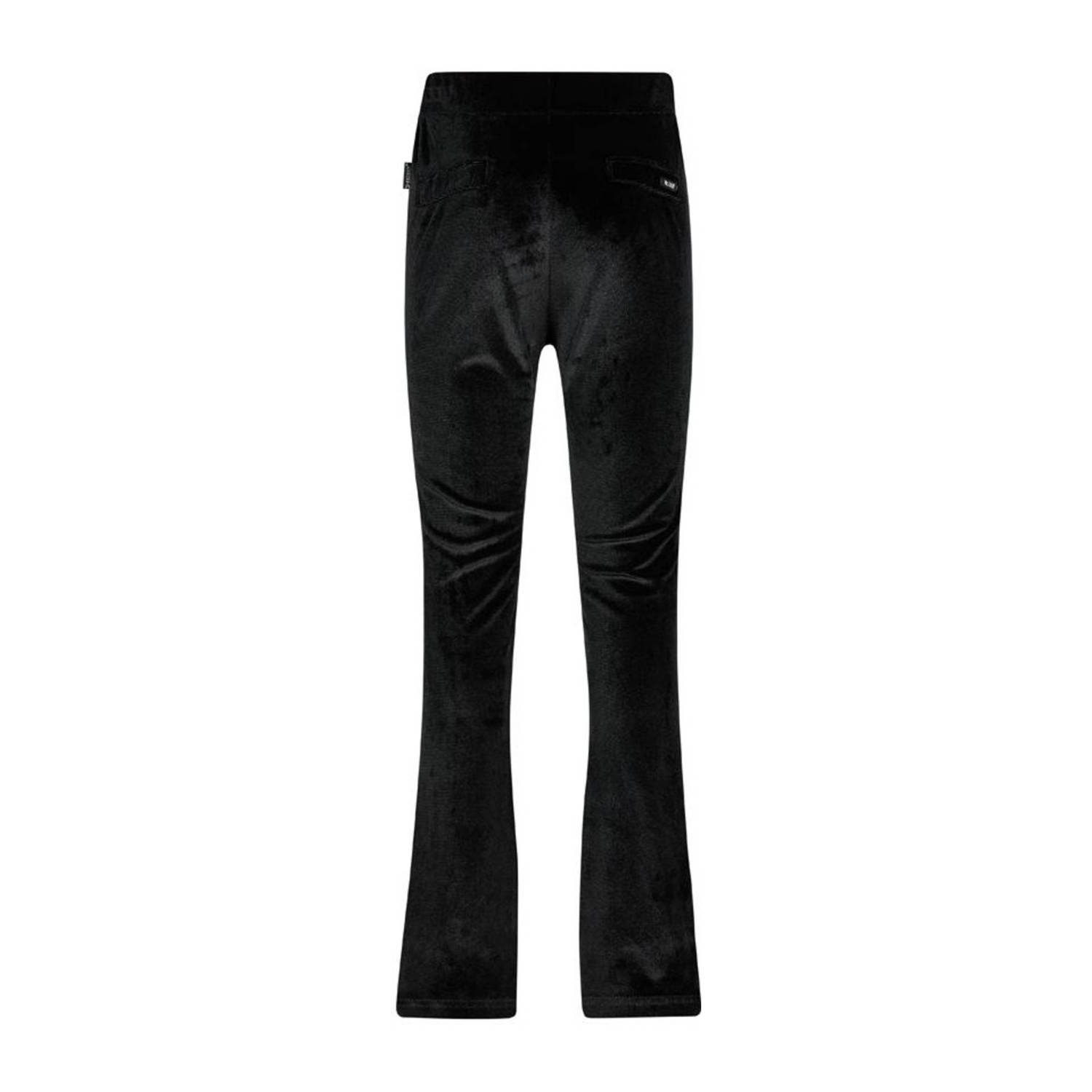 Retour Jeans fluwelen bootcut broek Tammy zwart