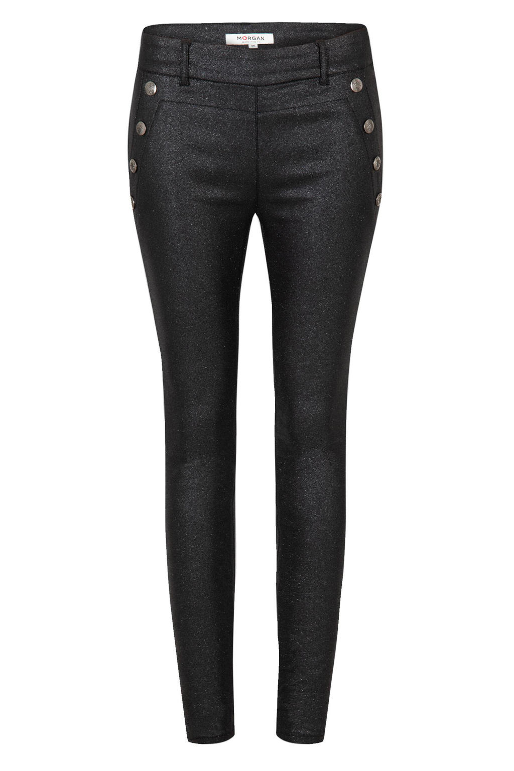 Koucla Leather look High Waist Skinny Pants with Push Up Effect, Brown, M Koucla Leather look High Waist Skinny Pants with Push Up Effect, Brown, M