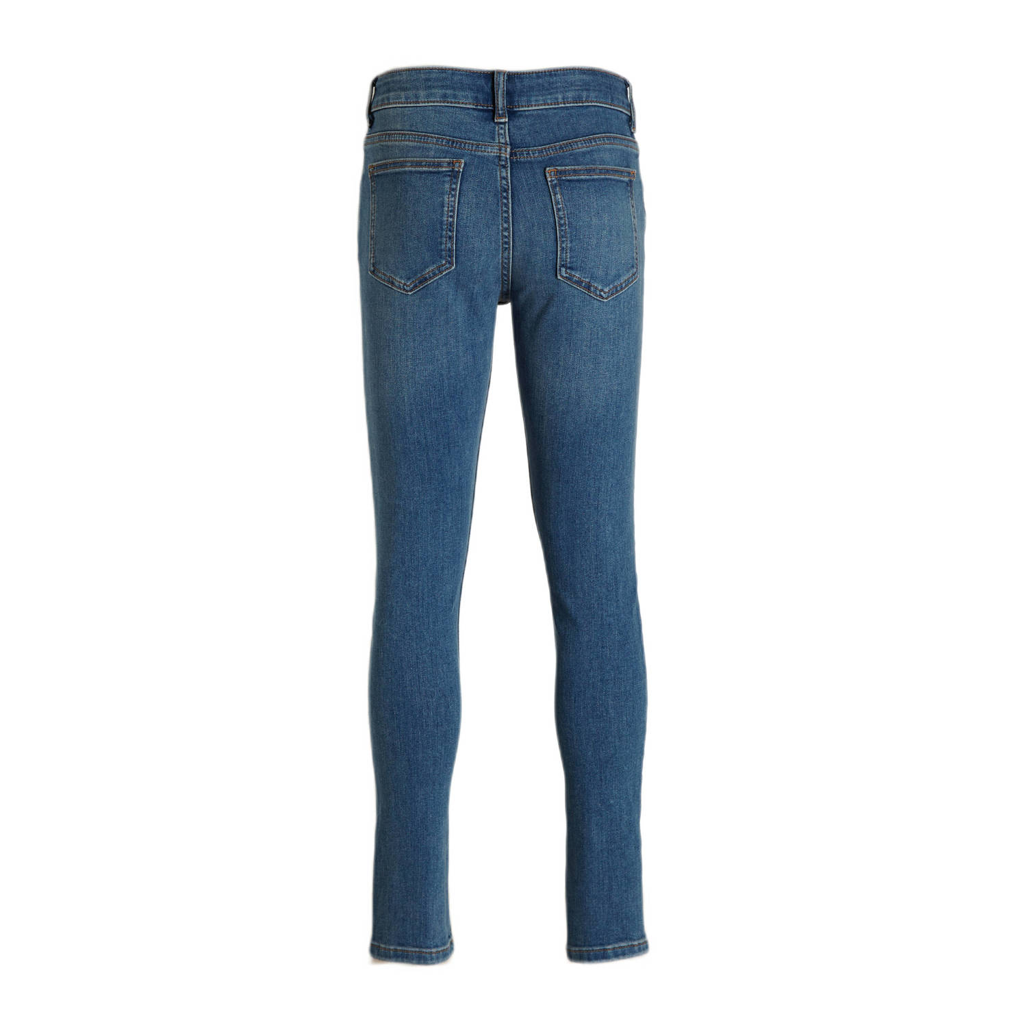 anytime slim fit jeans blauw