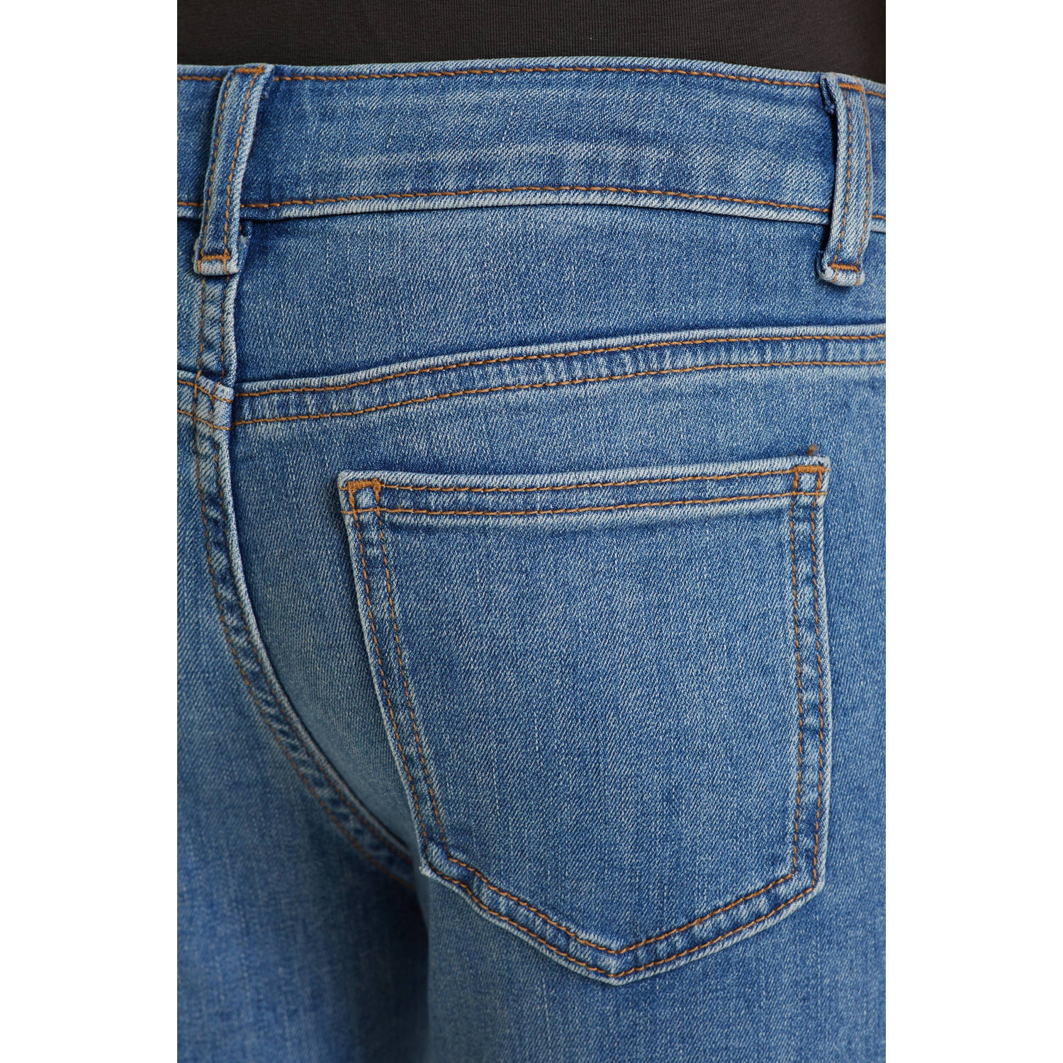 anytime slim fit jeans blauw