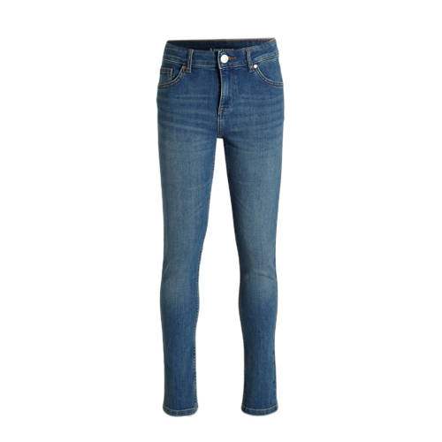 anytime slim fit jeans blauw
