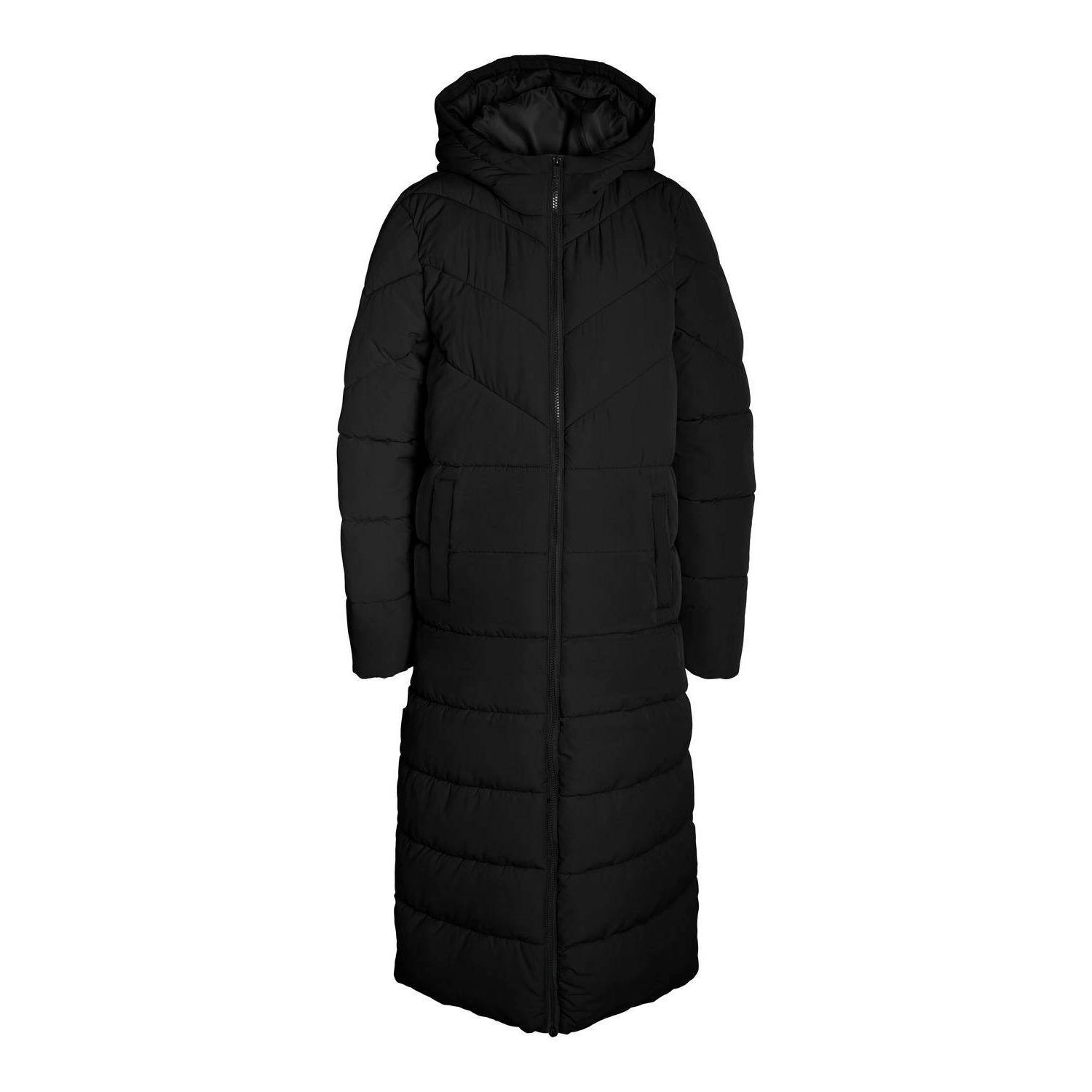 Noisy may Gewatteerde jas NMDALCON L S X-LONG COAT NOOS FWD