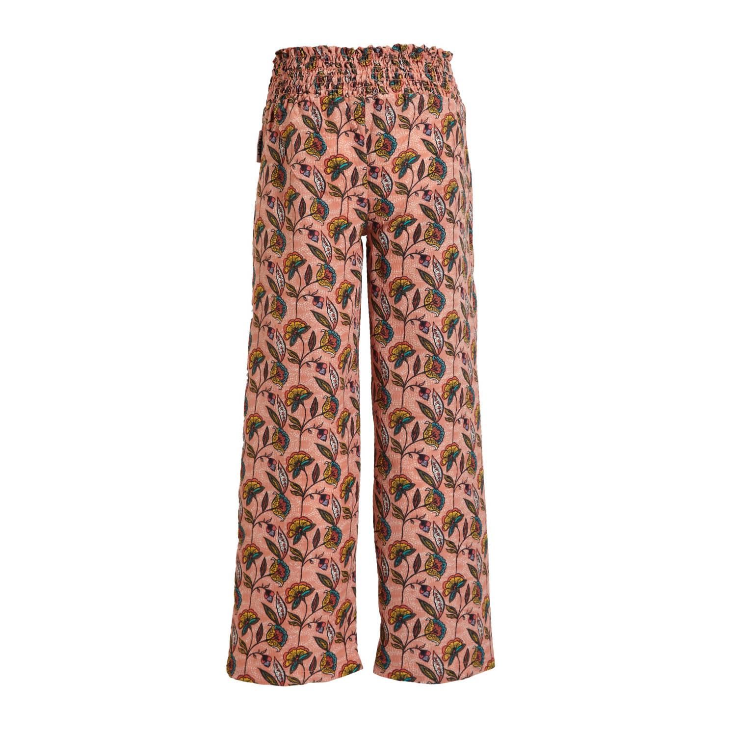 Me & My Monkey culotte Poppy met all over print lichtroze