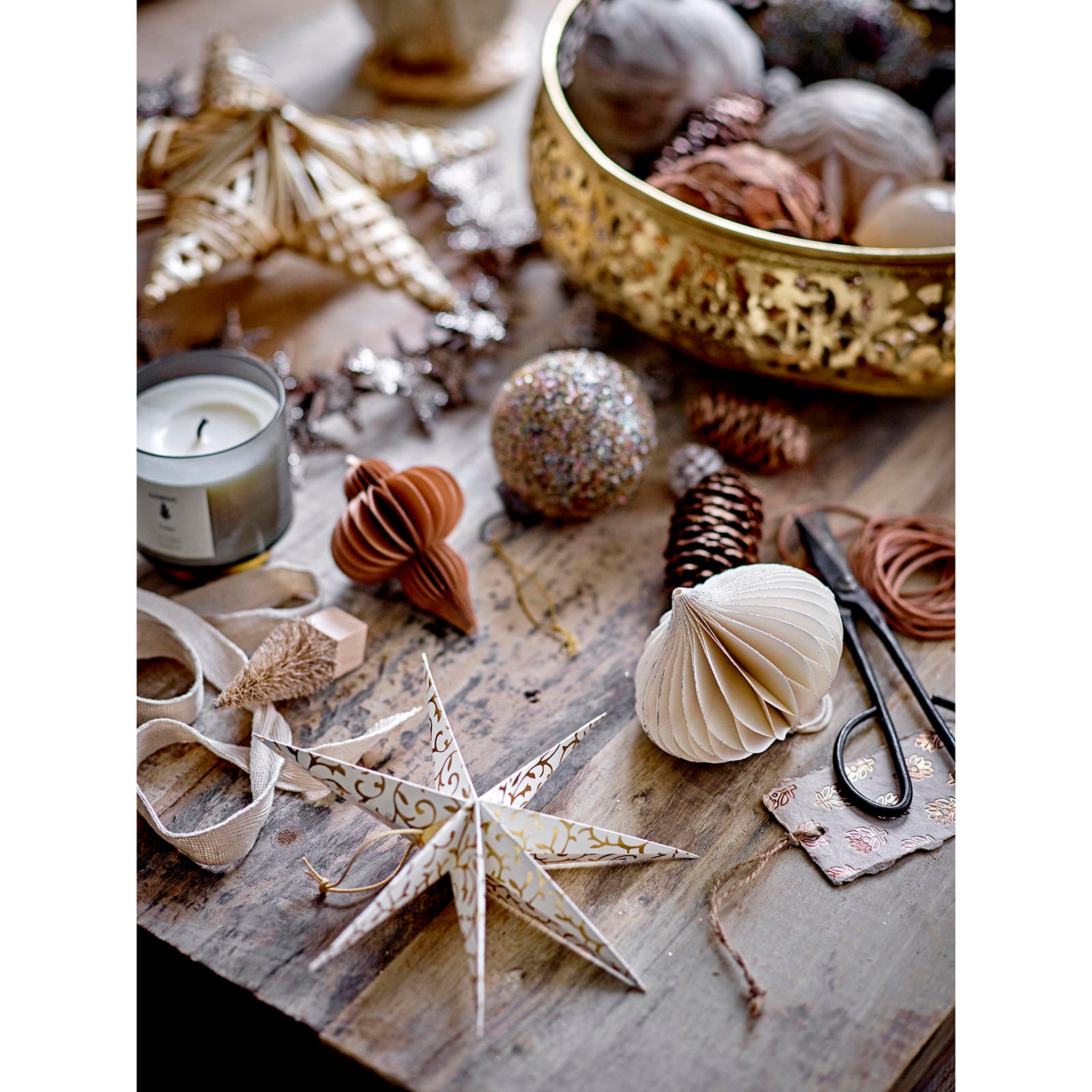 Bloomingville kersthanger Milay Ornaments (set van 6) - Afbeelding 2