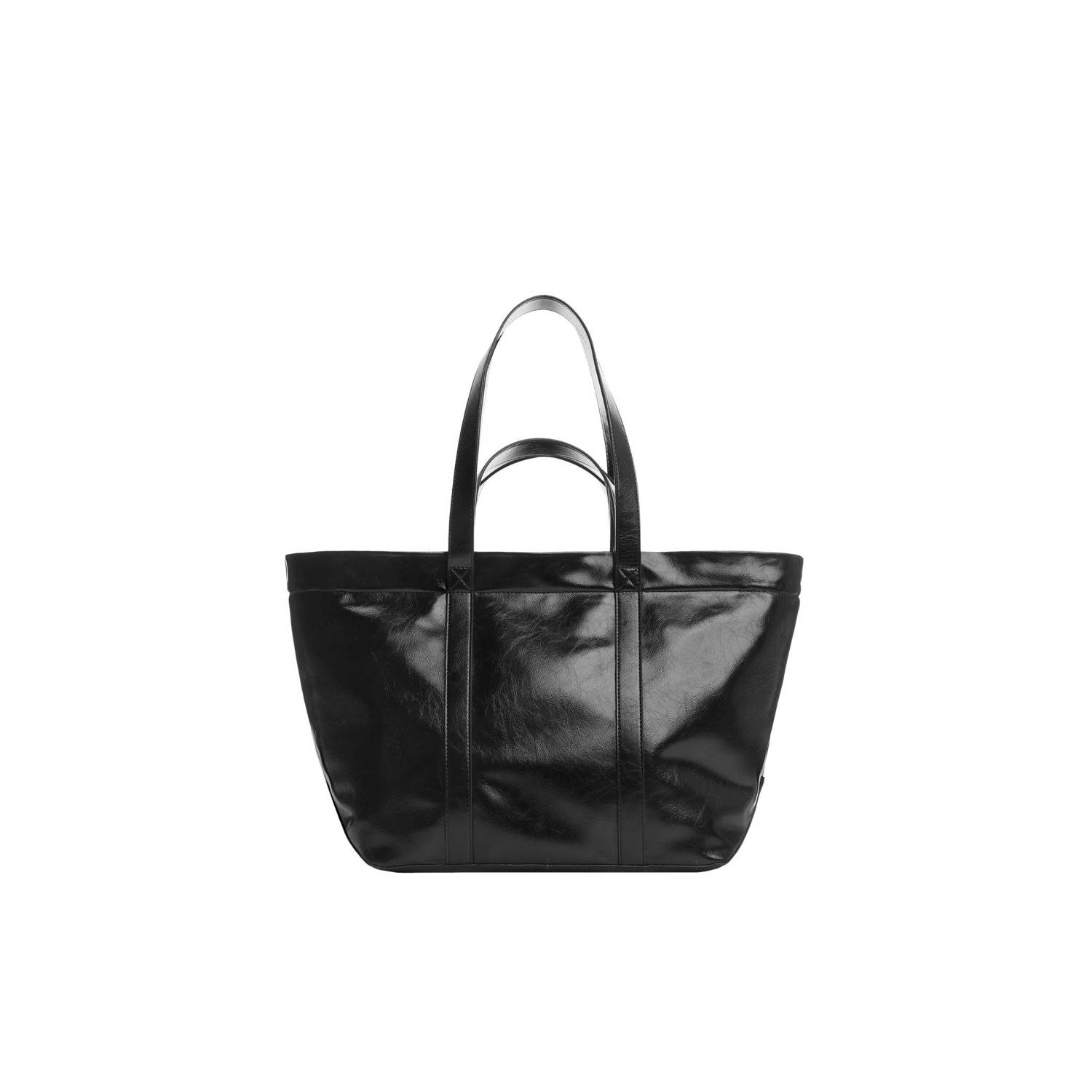 Mango best sale shopper zwart